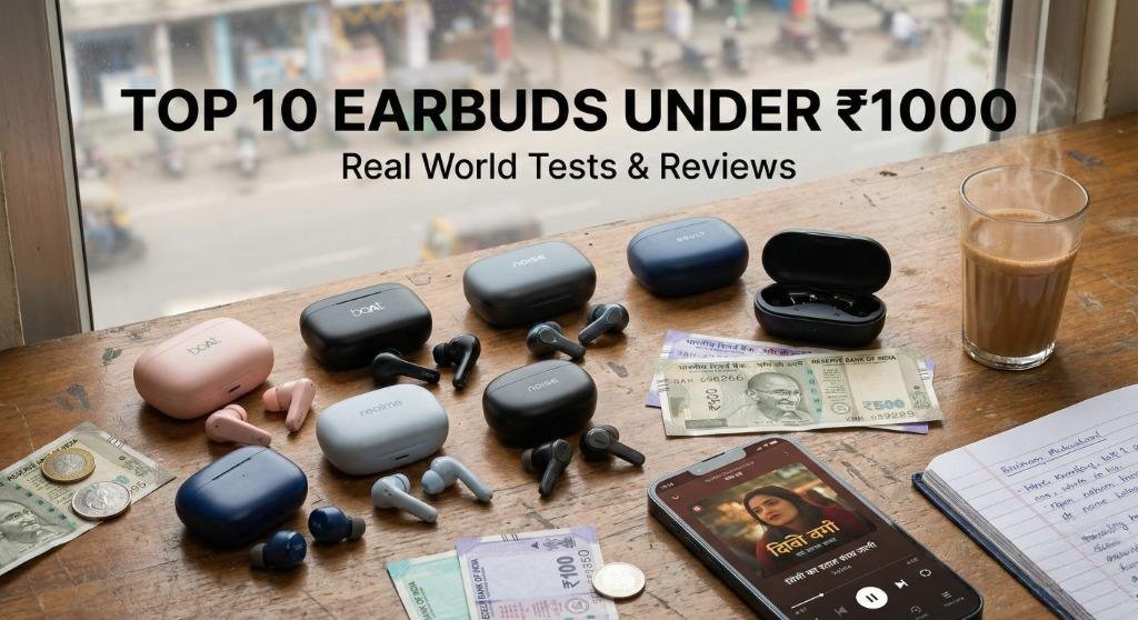 top 10 earbuds under 1000